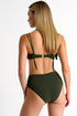 Shan Mia Mesh bandeau bikini top
